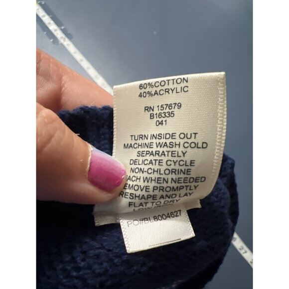 Blair Womens Fair Isle Knit Sweater Medium Nordic Cabincore - Picture 7 of 11